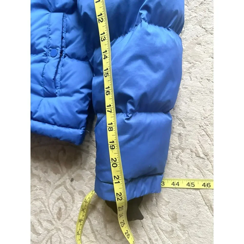 Quince Women’s Responsible Goose Down Puffer Jacket Blue Size M Warm Winter Coat - Picture 6 of 8